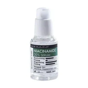 Заспокійлива сироватка для обличчя з ніацинамідом Derma Factory Niacinamide 20% Serum 30ml