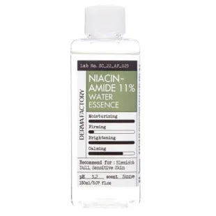 Зволожуюча тонер-есенція для обличчя Derma Factory Niacinamide 11% Water Essence 150 ml
