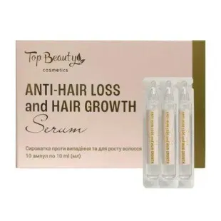 Сыворотка против выпадения и роста волос Top Beauty Anti-Hair Loss and Hair Growth 1