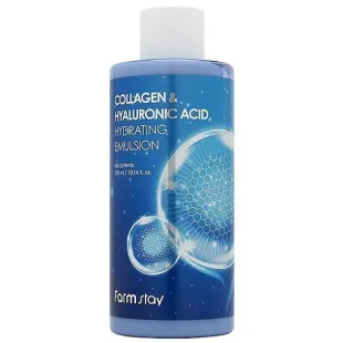 Увлажняющая эссенция для лица FarmStay Collagen & Hyaluronic Acid Hydrating Emulsion 300ml