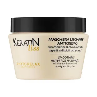Маска для розгладження волосся Phytorelax Laboratories Keratin Liss Smoothing Anti-Frizz Hair Mask 2