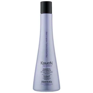 Антижовтий шампунь для світлого та освітленого волосся Phytorelax Laboratories Keratin No-Yellow Sha