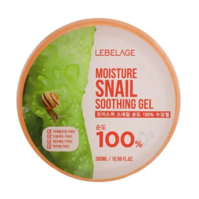 LEBELAGE Moisture Snail 100% Soothing Gel 300 мл