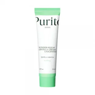 Заспокійливий крем із центелою без ефірних олій Purito Seoul Wonder Releaf Centella Cream Unscented
