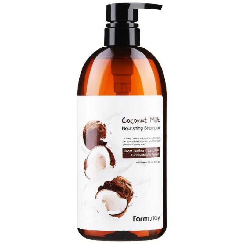 FarmStay Coconut Milk Nourishing Shampoo 750 мл