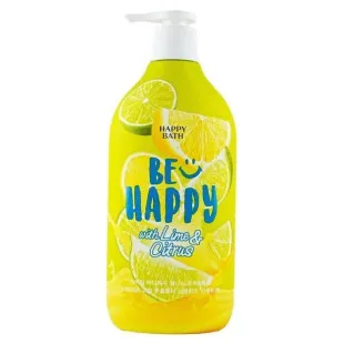 Гель для душа Happy Bath Smile Body Wash Wellness Citron & Lime 900 g