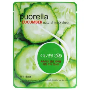 Маска для лица Beauadd Puorella Cucumber Mask Sheet 21g