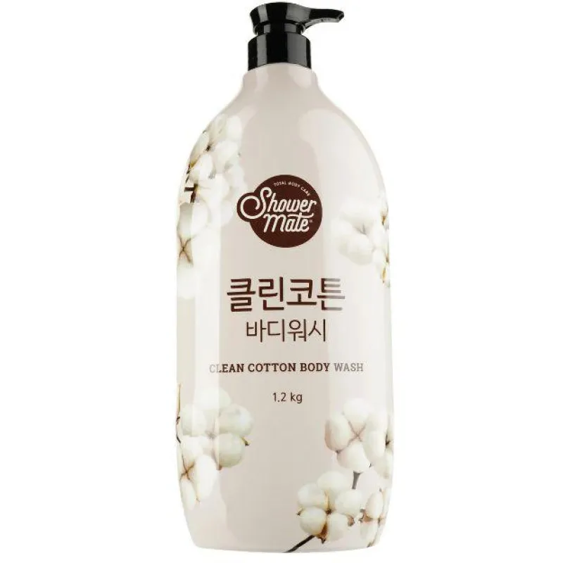 KERASYS Shower Mate Body Wash Natural Clean Cotton 1.2 кг