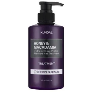 Кондиціонер для волосся з ароматом цвітіння вишні KUNDAL Honey & Macadamia Protein Treatment - Cherr