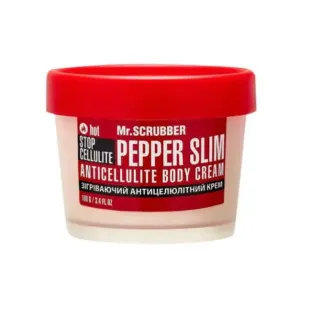 Антицелюлітний крем зігріваючий для тіла Stop Cellulite Pepper Slim,100 мл