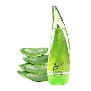 Гель для душу з екстрактом алое віра для тіла Holika Holika Shower gel aloe 92% 250ml