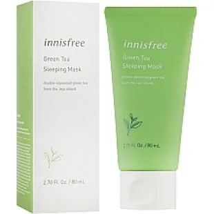 Зволожуюча нічна маска з екстрактом зеленого чаю Green Tea Sleeping Mask 80 мл