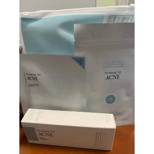 Набір Pyunkang Yul Acne: Крем загоювальний Acne Spot Cream, 50ml + Маска професійна акне лікувальна,