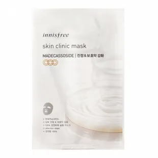 Маска Профессиональная Укрепляющая Успокаивающая С Мадекасосидом Innisfree Skin Clinic Mask Madecassosid