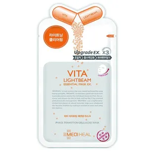 Маска тканевая для сияния кожи и выравнивания тона с витаминами Mediheal Vita Lightbeam Essential M