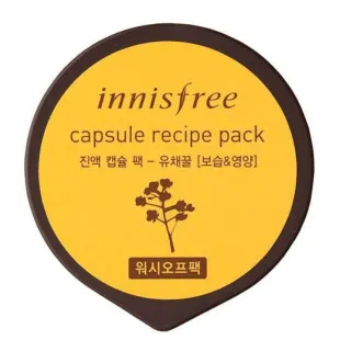Поживна Капсульна Маска З Ріпаковим медом Innisfree Capsule Recipe Pack Canola Honey