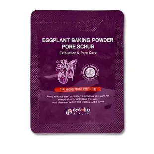 Скраб с экстрактом баклажана от черных точек для лица Eyenlip Eggplant Baking Powder Pore Scrub (100ml)