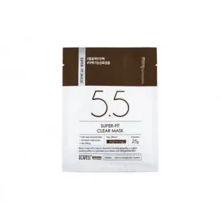 Маска тканевая для лица ACWELL Super-Fit Clear Mask, 25g