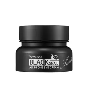 Крем для очей з муцином чорного равлика FarmStay All-In-One Black Snail Eye Cream 50ml
