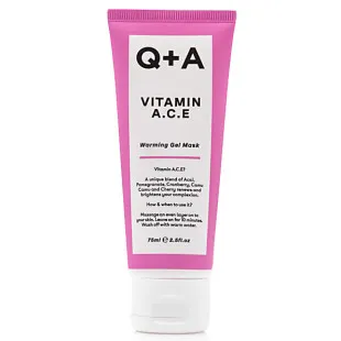 Маска мультивитаминная для лица Q+A Vitamin ACE Warming Gel Mask 75ml