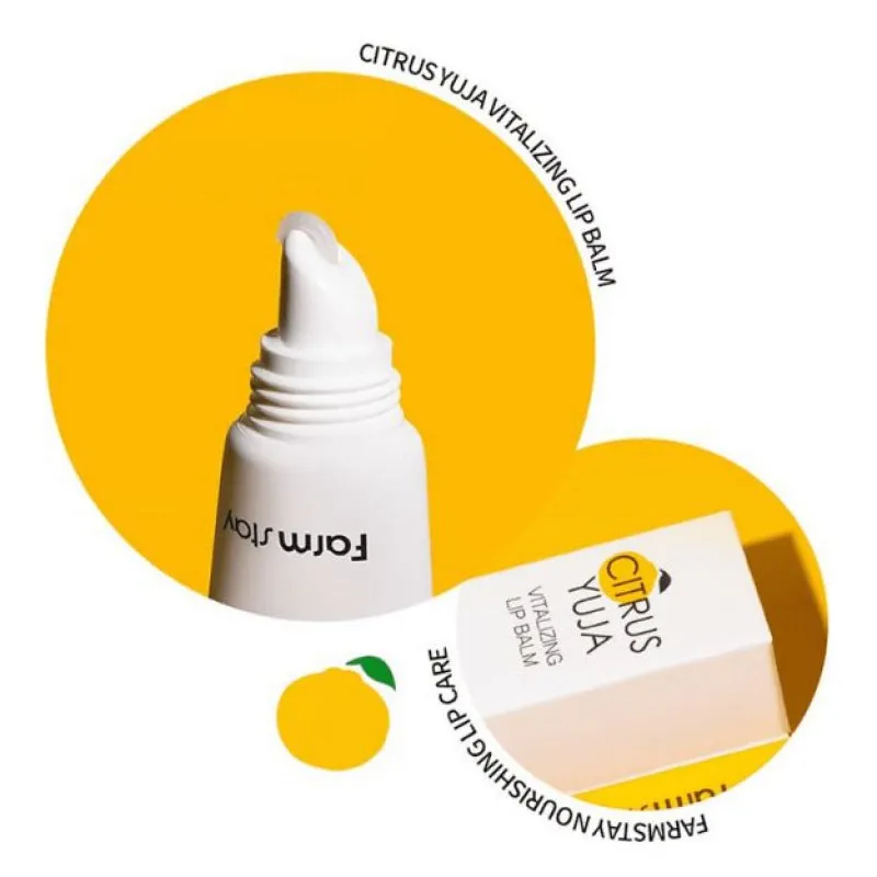 FarmStay Citrus Yuja Vitalizing Lip Balm 10 г