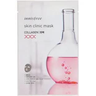 Маска С Коллагеном Омолаживающая Innisfree Skin Clinic Mask Collagen