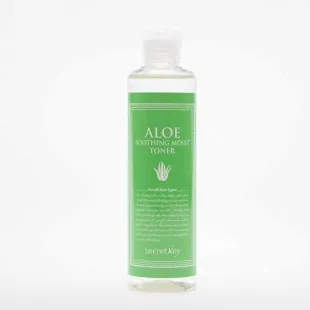 Тонер Зволожуючий З Екстрактом Алое Віра Secret Key Aloe Soothing Moist Toner 248ml