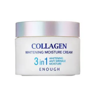 Крем освітлюючий з ніацинамідом Enough Collagen Whitening Moisture Cream 3 in 1 (50 ml)