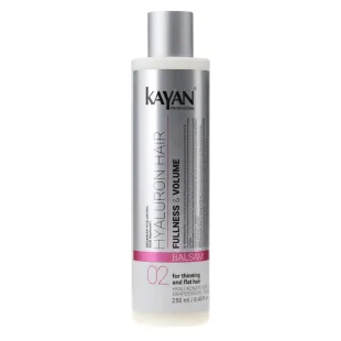 Бальзам для тонкого і позбавленого об'єму волосся Kayan Professional Hyaluron Hair Balsam 250ml