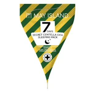 Маска ночная успокаивающая с высоким содержанием центели May Island 7 Days Secret Centella Cica Sleeping Pack 5ml