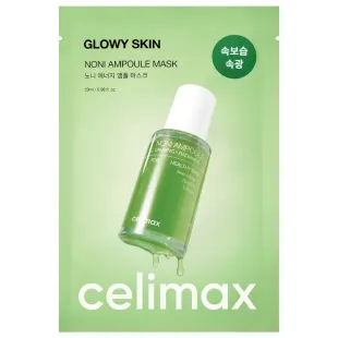 Тканевая маска для лица с экстрактом плодов нони Celimax The Real Noni Energy Ampoule Mask 25ml