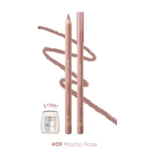 Карандаш для губ CLIO Velvet Lip Pencil Set 09 Mocha Rose 1.45g