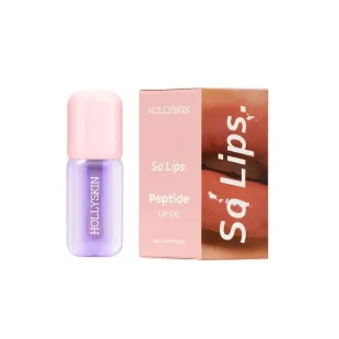Зволожувальна олія для губ HOLLYSKIN So Lips. Peptide Lip Oil 005. Grape Rush