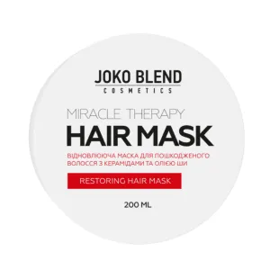 Відновлююча маска для пошкодженого волосся Miracle Therapy Joko Blend 200 мл