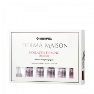 Омолаживающие ампулы с коллагеном и гиалуроновой кислотой MediPeel Derma Maison Collagen Firming Ampou