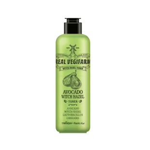 Тонер для лица FORTHESKIN SUPER FOOD REAL VEGIFARM WICH HAZEL TONER-Avocado 280ml