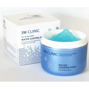 Увлажняющая Ночная Маска С Пантенолом И Центеллой 3W Clinic Water Sleeping Pack 100ml