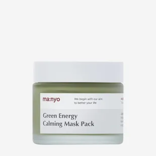 Маска заспокійлива з екстрактом зеленого чаю та полину Manyo Factory Green Energy Calming Mask Pack