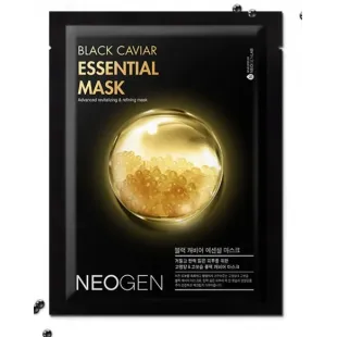 Маска омолаживающая, Восстанавливающая С Черной Икрой Neogen Dermalogy Black Caviar Essential Mask