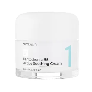 Заспокійливий крем для обличчя Numbuzin Pantothenic B5 Active Soothing Cream 80ml