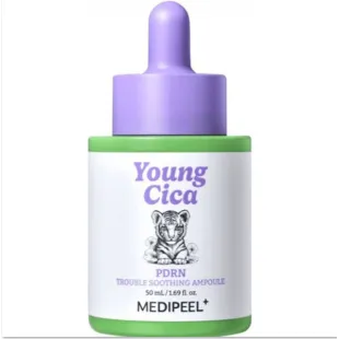 Заспокійлива ампульна сироватка з PDRN та екзосомами MEDIPEEL Young Cica PDRN Trouble Soothing Ampou