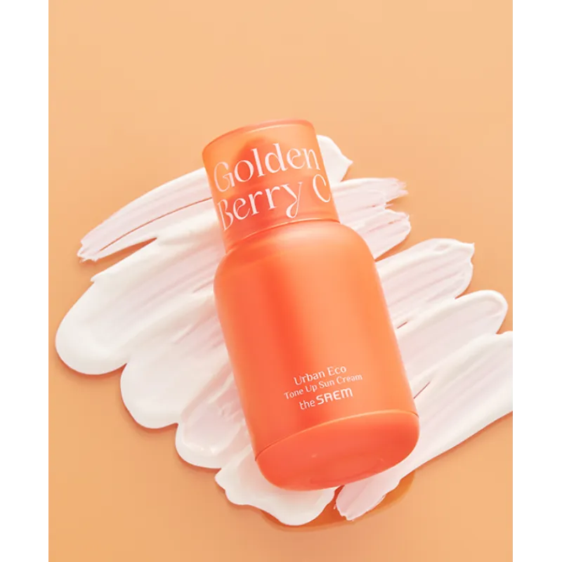 THE SAEM Urban Eco Golden Berry C Tone Up Sun Cream 50 мл