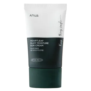 Солнцезащитный крем Anua Heartleaf Silky Moisture Sun Cream SPF 50+ PA++++ 50ml