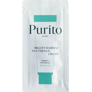 Увлажняющий крем с пантенолом <Sample>PURITO Mighty Bamboo Panthenol Cream 1ml