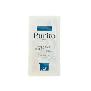 Зволожувальний крем з морською водою <Sample>PURITO Hydro Wave Deep Sea Cream 1ml