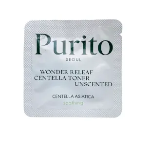 Тонер успокаивающий с центелой без масел <Sample>PURITO Wonder Releaf Centella Toner Unscented 1ml