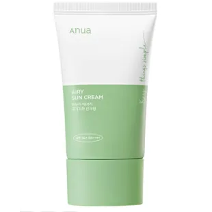 Легкий минеральный солнцезащитный крем Anua Airy Sun Sream SPF50+ PA++++ 50ml
