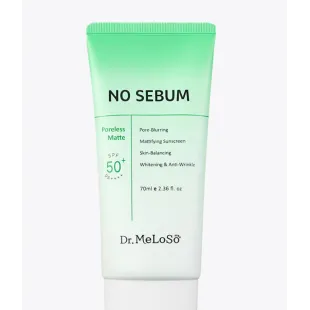 Сонцезахисний крем матуючий безсебумний Meloso No Sebum Poreless Matte Sun Cream 70ml