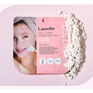 Моделююча маска для обличчя Lamelin Self Care Modeling Pack COLLGEN 28g