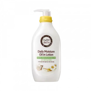 Лосьон для тела успокаивающий с экстрактом ромашки Happy Bath Daily Moisture Oil in Lotion Camomail